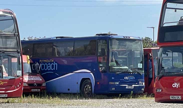 Plymouth Citycoach Volvo B10M Plaxton Premier 311 & Scania N94UD East Lancs 6006